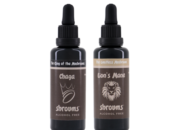 Chaga, Lions Mane Alcohol Free